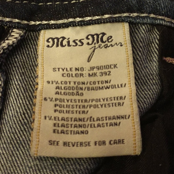 Miss Me Signature Skinny Jeans sz 26 - Picture 3 of 11